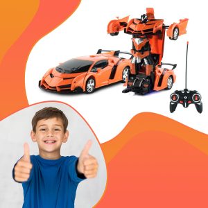 Transformers 2 in1 játék - robot szuperhőssé alakítható távirányítós autó (BBJ) - Image 1