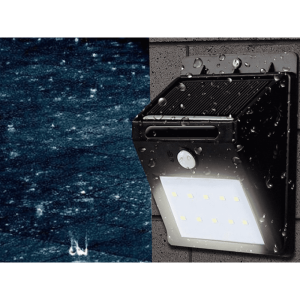 E.B. napelemes mozgásérzékelős szolár lámpa - 20 LED (BBL) - Image 8