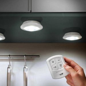 3 darabos vezeték nélküli led lámpa szett távirányítóval (BBL) - Image 3