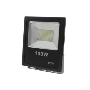 Nagyteljesítményű kültéri 100W LED reflektor - víz, por-, és ütésálló - hideg fehér (BBD) (BBV) - Image 4