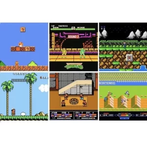 MINI RETRO videojáték konzol 620 játékkal (BBV)(BBD)(BBJ) - Image 8