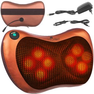 Keringésjavító elektromos masszázspárna 8 masszázsfejjel - masszírozó és relaxáló móddal nyak-, derék- és lábmasszázshoz (BBM) (BBV) - Image 14