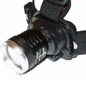 CREE Q5 LED-es csepp- és porálló akkumulátoros fejlámpa - hálózatról és szivargyújtóról is tölthető (BBL) - Image 7