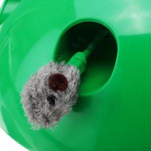 Interaktív, készségfejlesztő egérfogó játék macskáknak - mozgó egérrel-, és hangeffektekkel (BBM) - Image 7