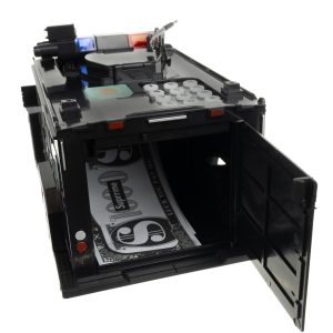 Zenélő, kódolható játék pénzszállító autó, persely - papír + érme tartó (BBJ) - Image 3