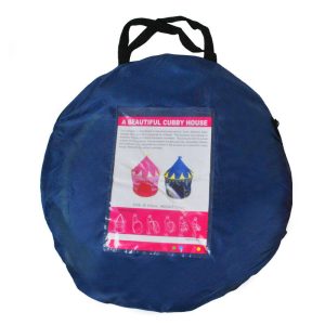 Kék varázskastély játszósátor - hordozható, kültérre, beltérre,135x105cm (BBJ) - Image 16