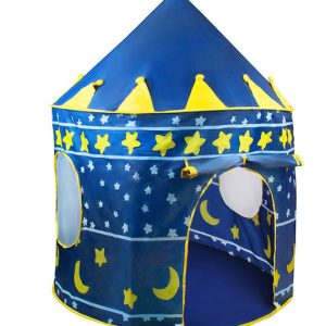 Kék varázskastély játszósátor - hordozható, kültérre, beltérre,135x105cm (BBJ) - Image 8