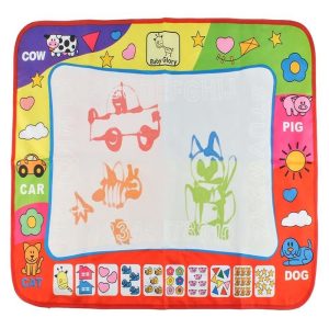 Készségfejlesztő mágikus festő szőnyeg varázslatos vízi tollakkal gyerekeknek - 60 x 80 cm (BBJ) - Image 15