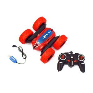 Kétoldalas kaszkadőrautó távirányítóval / RC versenyautó (BBJ) - Image 7