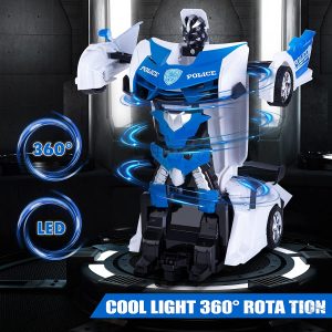 Police Transformers szuperhőssé alakuló távirányítós sportautó (BBJ) - Image 3