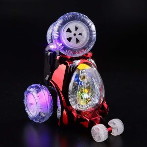 Stunt Dumper LED 1:24 Trükkös távirányítós autó (BBJ) - Image 6