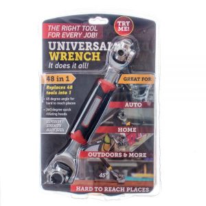 Univerzális 48 az 1-ben csőkulcs, csillag kulcs - 360° elforgatható, többméretű csukló fejjel (BBM) - Image 9