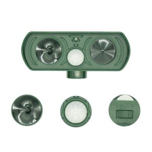 K9 Napelemes mozgásérzékelős állatriasztó - érzékeli a mozgást, majd aktiválja az ultrahangos hangszórót  (BBV)(BBD)  (BBJH) - Image 13