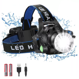 XML-T6 Cree LED akkus fejlámpa erős fénnyel (BBL) - Image 9