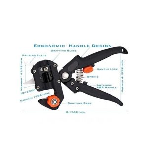 Multifunkciós kertészeti olló facsemeték metszéséhez és oltásához (BBL) - Image 10