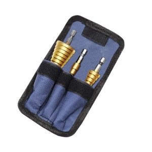 Bigstren 3 darabos lépcsős-fúró szett praktikus tárolóban, számozással, 4-32mm (BBL) - Image 6