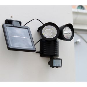BB Mozgásérzékelős, vízálló szolár világítás két fényforrással és 120°-os világítási szöggel (BBL) - Image 4