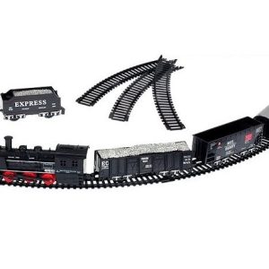 Szuper önjáró játékvonat készlet mozdonnyal vagonokkal sínpályával (BBJ) - Image 7