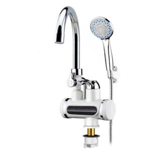 Átfolyós vízmelegítő csaptelep zuhanyfejjel álló kivitelben (BBL)