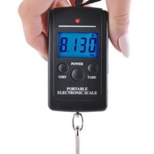 LED-es hal-, poggyász-, bőrönd mérleg - 40 kg-ig (BBL) - Image 3