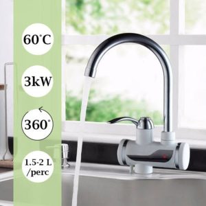 Átfolyós vízmelegítő csaptelep LCD kijelzővel (BBL) - Image 6