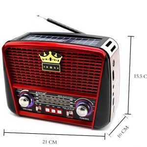 Napelemes Bluetooth hordozható multimédia lejátszó MP3 USB FM rádió RX-BT455S (BBV) (BBL) - Image 7