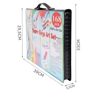 168 részes kreatív festő színező rajzkészlet - fekete (BBJ) - Image 6