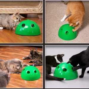 Interaktív, készségfejlesztő egérfogó játék macskáknak - mozgó egérrel-, és hangeffektekkel (BBM) - Image 10