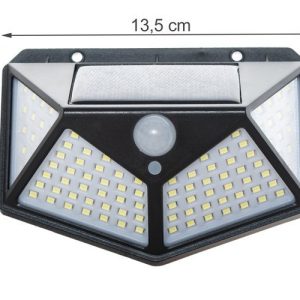 Mozgásérzékelős, 100 LED-es napelemes kültéri lámpa (CL-100) (BBL) - Image 9