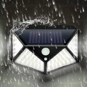 Mozgásérzékelős, 100 LED-es napelemes kültéri lámpa (CL-100) (BBL) - Image 3