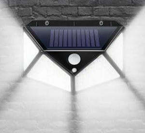 Mozgásérzékelős, 100 LED-es napelemes kültéri lámpa (CL-100) (BBL) - Image 8