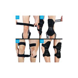 Tehermentesítő rugós térdrögzítő állítható pántokkal, különböző eredetű térdfájdalmak ellen (BBM) - Image 14