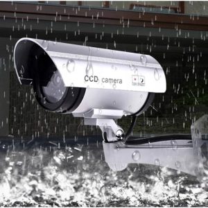 Dönthető, forgatható, vízálló valósághű álkamera - pulzáló piros LED-del a behatolók ellen (BBL) - Image 3