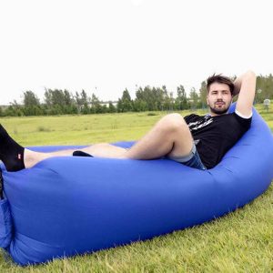 LAZY+ összecsukható, hordozható relax ágy - Lazy bag/légágy - 170x70x50cm (BBV) (BBL) - Image 5