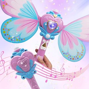 Varázspálca formájú, automata buborékfújó pisztoly - hang-, és fényhatásokkal (BBJ) - Image 10