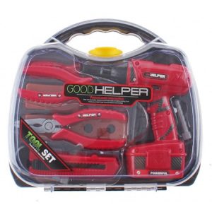 14 részes játék barkácskészlet elemes fúrógéppel (BBJ) - Image 5