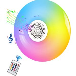E27 RGB Bluetooth UFO lámpa hangszóróval + távirányítóval - 48W (BBJH) - Image 5