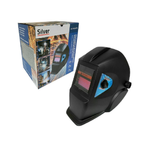 Silver napelemes automata hegesztő pajzs - fényre sötétedő, állítható fényerősségű hegesztő sisak (BBL) - Image 4