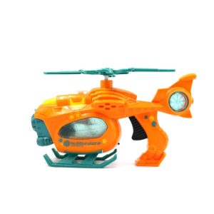 Buborékfújó helikopter - világít és zenél - sárga (BBJ) - Image 3