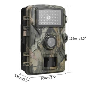 BR9 vezeték nélküli vadkamera - színes CMOS érzéklelő, vízálló / PIR szenzoros, figyeld az állatokat elriasztás nélkül (BR9-DL001) (BBV) - Image 4