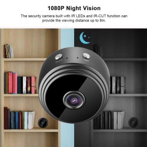 A9 Mini HD kamera, Wifi kapcsolattal - Applikáción nézhető élőkép / mágneses rögzítéssel (BBV) - Image 12