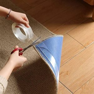 Extra erős, vízálló, rugalmas kétoldalas nano ragasztószalag - 3 méter, átlátszó (BBM) - Image 3