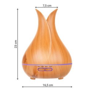 Aromaterápiás diffúzor távirányítóval, LED-es hangulatvilágítással (BBV) (BBD) - Image 5