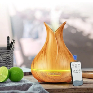 Aromaterápiás diffúzor távirányítóval, LED-es hangulatvilágítással (BBV) (BBD) - Image 6