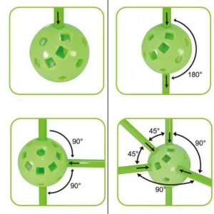 FORTKID várépítő készlet gyerekeknek - világít a sötétben (BBJ) - Image 16