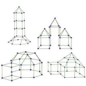 FORTKID várépítő készlet gyerekeknek - világít a sötétben (BBJ) - Image 10