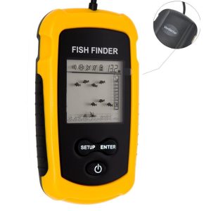 Fish Finder LCD kijelzős hordozható halradar - szonár érzékelővel, visszhangjelzővel (BBV) (THM) (BBL) - Image 8