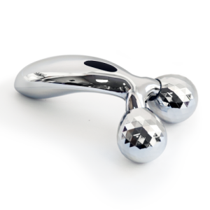 Nagy méretű, görgős kézi masszírozó - 2 db 360°-ban forgó, nagyméretű görgős fejjel (BBM) - Image 8