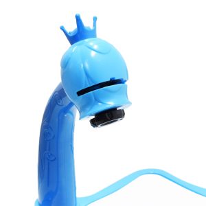 Mini projektoros zenélő rajzasztal gyerekeknek - filctollakkal, mintákkal kék (BBJ) - Image 2