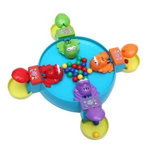 Békaetető asztali társasjáték rengeteg színes játékgolyóval - mókás készségfejlesztő játék 2-4 fő részére (BBMJ) (BBJ) - Image 6